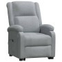 Sillón elevable tela gris claro de vidaXL, Sillones - Ref: Foro24-3110872, Precio: 298,88 €, Descuento: %