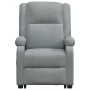 Sillón elevable tela gris claro de vidaXL, Sillones - Ref: Foro24-3110872, Precio: 298,88 €, Descuento: %