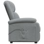 Sillón elevable tela gris claro de vidaXL, Sillones - Ref: Foro24-3110872, Precio: 298,88 €, Descuento: %