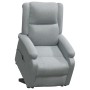 Sillón elevable tela gris claro de vidaXL, Sillones - Ref: Foro24-3110872, Precio: 298,88 €, Descuento: %