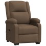 Sillón elevable tela marrón de vidaXL, Sillones - Ref: Foro24-3110874, Precio: 396,35 €, Descuento: %