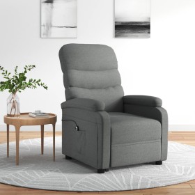 Sillón elevable tela gris oscuro de vidaXL, Sillones - Ref: Foro24-3109606, Precio: 397,99 €, Descuento: %