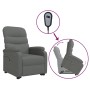 Dark gray fabric lift-up armchair by vidaXL, Armchairs - Ref: Foro24-3109606, Price: 397,99 €, Discount: %