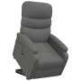 Sillón elevable tela gris oscuro de vidaXL, Sillones - Ref: Foro24-3109606, Precio: 397,63 €, Descuento: %