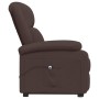 Sillón elevable tela marrón oscuro de vidaXL, Sillones - Ref: Foro24-3110973, Precio: 474,99 €, Descuento: %