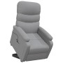 Sillón elevable tela gris claro de vidaXL, Sillones - Ref: Foro24-3109605, Precio: 359,99 €, Descuento: %