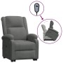 Sillón elevable tela gris oscuro de vidaXL, Sillones - Ref: Foro24-3110873, Precio: 387,02 €, Descuento: %