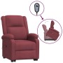 Sillón elevable tela rojo tinto de vidaXL, Sillones - Ref: Foro24-3110972, Precio: 447,69 €, Descuento: %