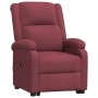 Sillón elevable tela rojo tinto de vidaXL, Sillones - Ref: Foro24-3110972, Precio: 447,69 €, Descuento: %