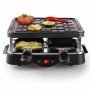 Tristar Raclette-Bügeleisen für 4 Personen schwarz 5000 W 22x17,5cm von Tristar, Elektrische Grillplatten und Grills - Ref: F...