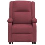 Sillón elevable tela rojo tinto de vidaXL, Sillones - Ref: Foro24-3110972, Precio: 447,69 €, Descuento: %