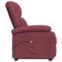 Sillón elevable tela rojo tinto de vidaXL, Sillones - Ref: Foro24-3110972, Precio: 447,69 €, Descuento: %