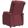 Sillón elevable tela rojo tinto de vidaXL, Sillones - Ref: Foro24-3110972, Precio: 447,69 €, Descuento: %