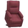 Sillón elevable tela rojo tinto de vidaXL, Sillones - Ref: Foro24-3110972, Precio: 447,69 €, Descuento: %