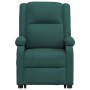 Sillón elevable tela verde oscuro de vidaXL, Sillones - Ref: Foro24-3110974, Precio: 501,30 €, Descuento: %