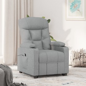 Sillón elevable tela gris claro de vidaXL, Sillones - Ref: Foro24-3110875, Precio: 439,99 €, Descuento: %