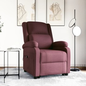 Purple fabric lifting armchair by vidaXL, Armchairs - Ref: Foro24-3110975, Price: 384,99 €, Discount: %