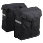 7-series Double bicycle pannier black 19 L by 7-series, Bicycle bags and suitcases - Ref: Foro24-428580, Price: 42,99 €, Disc...