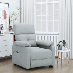 Sillón elevable tela gris claro de vidaXL, Sillones - Ref: Foro24-3120358, Precio: 383,99 €, Descuento: %