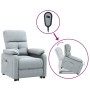 Sillón elevable tela gris claro de vidaXL, Sillones - Ref: Foro24-3120358, Precio: 383,42 €, Descuento: %