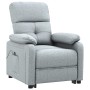 Sillón elevable tela gris claro de vidaXL, Sillones - Ref: Foro24-3120358, Precio: 383,42 €, Descuento: %