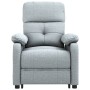 Sillón elevable tela gris claro de vidaXL, Sillones - Ref: Foro24-3120358, Precio: 383,42 €, Descuento: %