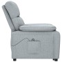 Sillón elevable tela gris claro de vidaXL, Sillones - Ref: Foro24-3120358, Precio: 383,42 €, Descuento: %