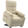 Sillón elevable tela crema de vidaXL, Sillones - Ref: Foro24-3120367, Precio: 467,10 €, Descuento: %