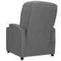 Sillón elevable cuero sintético gris de vidaXL, Sillones - Ref: Foro24-3124571, Precio: 347,09 €, Descuento: %