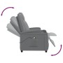 Sillón elevable cuero sintético gris de vidaXL, Sillones - Ref: Foro24-3124571, Precio: 347,09 €, Descuento: %