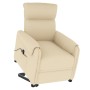 Cream fabric lifting armchair by vidaXL, Armchairs - Ref: Foro24-3143390, Price: 351,99 €, Discount: %