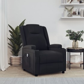 Sillón elevable cuero sintético negro de vidaXL, Sillones - Ref: Foro24-3124568, Precio: 438,09 €, Descuento: %