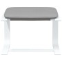 Relaxation armchair with light gray fabric stool by vidaXL, Armchairs - Ref: Foro24-3154415, Price: 106,50 €, Discount: %