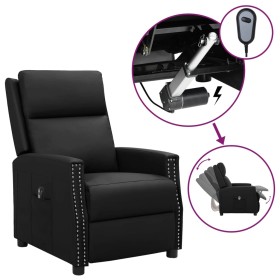 Black Faux Leather Power Recliner by vidaXL, Armchairs - Ref: Foro24-3098478, Price: 252,85 €, Discount: %