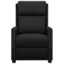 Sillón reclinable eléctrico de cuero sintético negro de vidaXL, Sillones - Ref: Foro24-3098478, Precio: 252,99 €, Descuento: %