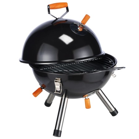 HI Mini barbacoa de carbón negra de HI, Barbacoas - Ref: Foro24-429149, Precio: 43,85 €, Descuento: %