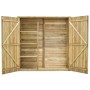 Caseta herramientas jardín madera pino impregnada 163x50x171 cm de vidaXL, Cobertizos - Ref: Foro24-46362, Precio: 547,20 €, ...