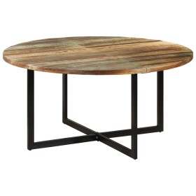 Recycled solid wood dining table 150x75 cm by vidaXL, Kitchen and dining tables - Ref: Foro24-337074, Price: 385,54 €, Discou...