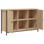 Mueble de TV madera de ingeniería roble Sonoma 100x35x65 cm de vidaXL, Muebles TV - Ref: Foro24-832779, Precio: 92,20 €, Desc...