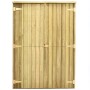 Caseta herramientas jardín madera pino impregnada 123x50x171 cm de vidaXL, Cobertizos - Ref: Foro24-46361, Precio: 350,99 €, ...