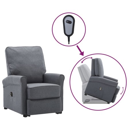 Dark gray fabric lift-up armchair by vidaXL, Armchairs - Ref: Foro24-3100372, Price: 329,99 €, Discount: %