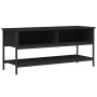 Mueble de TV madera contrachapada negro 100x35x45 cm de vidaXL, Muebles TV - Ref: Foro24-832783, Precio: 49,61 €, Descuento: %