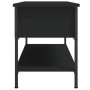 Mueble de TV madera contrachapada negro 100x35x45 cm de vidaXL, Muebles TV - Ref: Foro24-832783, Precio: 49,61 €, Descuento: %