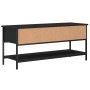 Mueble de TV madera contrachapada negro 100x35x45 cm de vidaXL, Muebles TV - Ref: Foro24-832783, Precio: 49,61 €, Descuento: %