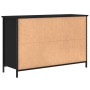 Black engineered wood TV cabinet 100x35x65 cm by vidaXL, TV Furniture - Ref: Foro24-832778, Price: 86,81 €, Discount: %