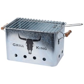 ProGarden Zinc Barbecue with Wooden Handles by ProGarden, Barbecues - Ref: Foro24-436166, Price: 35,99 €, Discount: %