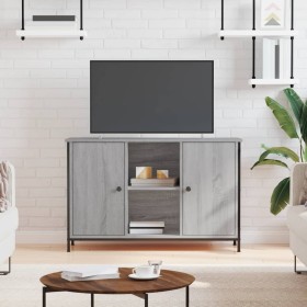 Sonoma gray engineered wood TV cabinet 100x35x65 cm by vidaXL, TV Furniture - Ref: Foro24-832781, Price: 52,27 €, Discount: %