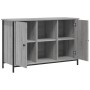 Mueble de TV madera de ingeniería gris Sonoma 100x35x65 cm de vidaXL, Muebles TV - Ref: Foro24-832781, Precio: 52,27 €, Descu...