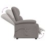 Liftable gray taupe fabric armchair by vidaXL, Armchairs - Ref: Foro24-3110976, Price: 446,80 €, Discount: %