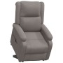 Liftable gray taupe fabric armchair by vidaXL, Armchairs - Ref: Foro24-3110976, Price: 446,80 €, Discount: %